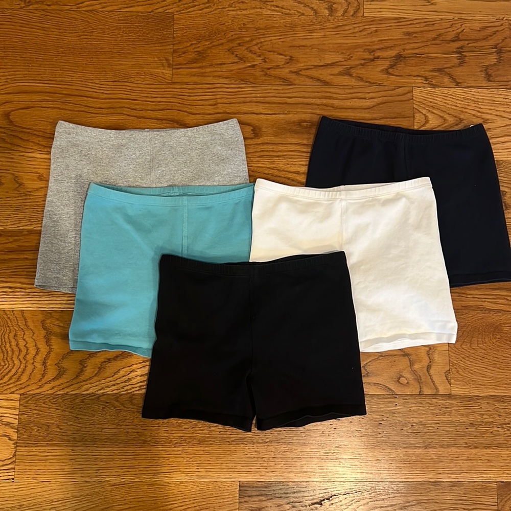 Five pairs of Primary undershorts, youth size 12.